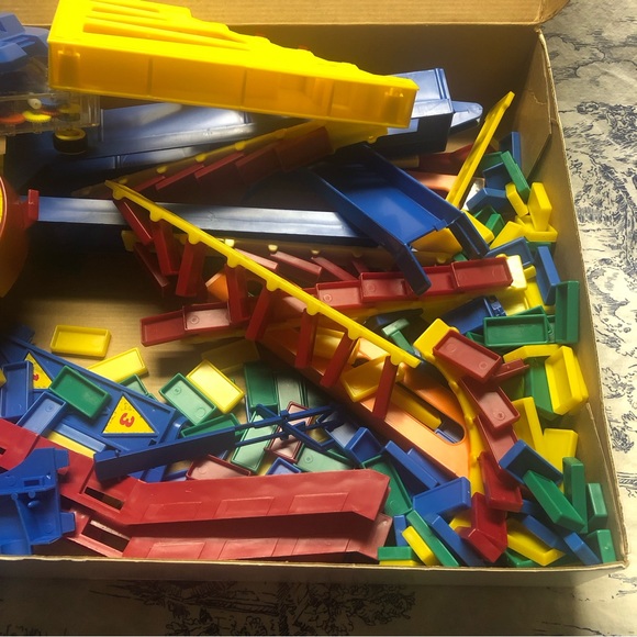 Vintage Domino Rally Deluxe Set 1989 Pressman Toy Great Condition!. - Picture 4 of 4